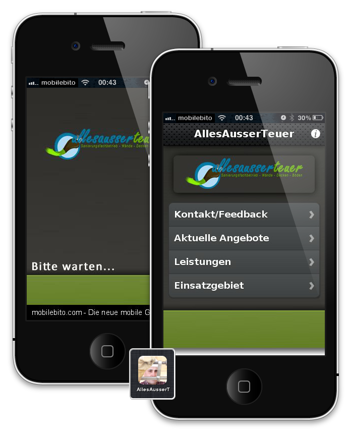 Die mobile App wird aktuell nur unter iPhone, iPod touch und Android unterstützt. Weitere Geräte werden folgen.